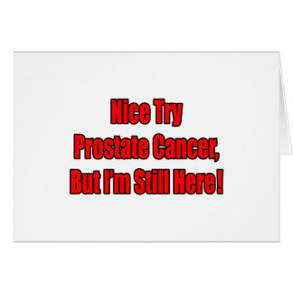 Goûtez Le Cancer De La Prostate.