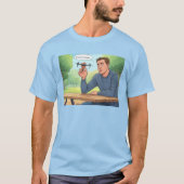 Goûts Comme Poulets Hommes T-shirt bleu (Devant)