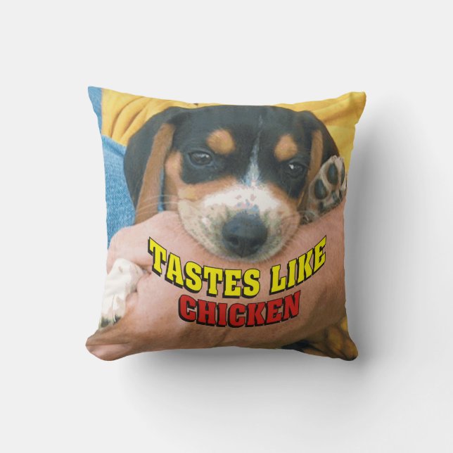 Goûts drôles comme le coussin de chiot de beagle (Recto)