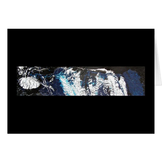 Goutte Noir Bleu (Devant horizontal)