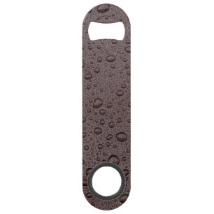 gouttelettes d'eau marron