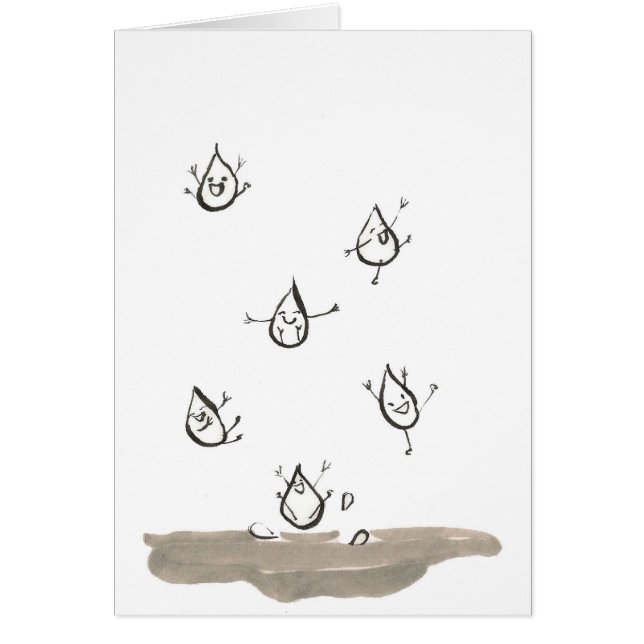 Gouttes de pluie (Devant)