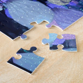 Gouttes de pluie colorées de Vegas Puzzle (Côté)