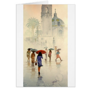 GOUTTES DE PLUIE, PARC DE BALBOA, SAN