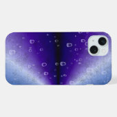 Gouttes de pluie sur arc-en-ciel violet (Verso Horizontal)