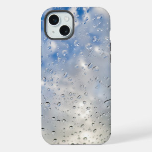 Gouttes de pluie sur la fenêtre