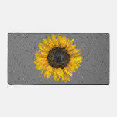 Gouttes de pluie sur tournesol (Recto)