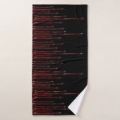Gouttes de sang (Serviette de bain)