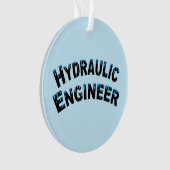 Gouttes d'eau de l'ingénieur hydraulique (devant)