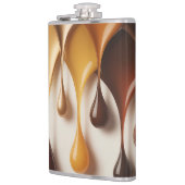 Gouttes Dorées - Art Liquide Luxe - Flasque (Gauche)