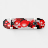 Gouttes Rouges – Conception de Skateboard Abstrait (Horz)