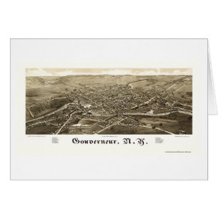 Gouverneur, NY Panoramic Map - 1885