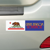Gouverneur van Gavin NEWSOM 2018 Bumpersticker (Op auto)