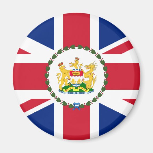 Gouverneur van Hongkong, Chinese vlag Magneet (Voorkant)