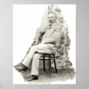 Gouverneur van Trinidad, c.1891 Poster