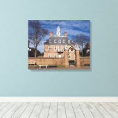 Gouverneurs directie canvas afdruk (Insitu (Houten vloer))