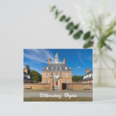 Gouverneurspaleis in Williamsburg VA Briefkaart (Staand voorkant)