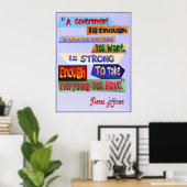 Gov Big Enuff Poster (Thuiskantoor)