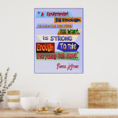 Gov Big Enuff Poster (Keuken)