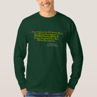 Gov. Tim Walz RARE Mensen T-shirt met lang Sleeve
