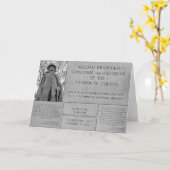 Gov William Bradford collage Kaart (Gele Bloem)