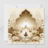 Govardhan Puja Kaart (Voorkant)