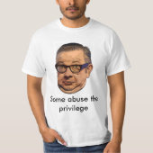 Gove maltraite le T-shirt de privilège : style 1 (Devant)