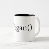 goVegan() mok voor coders (Voorkant rechts)