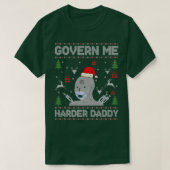 Govern Me Harder Daddy Ugly Christmas Sweat Prem (Design devant)