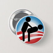 Government Obama Style Ronde Button 5,7 Cm (Voorkant /achterkant)