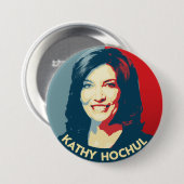 GOVERNOR KATHY HOCHUL RONDE BUTTON 7,6 CM (Voorkant /achterkant)