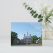 Governors Palace Briefkaart (Staand voorkant)