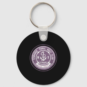 Gowanus C Boat Club Grappig Brooklyn New York Dus Sleutelhanger
