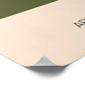 Gower AONB Travel Poster (Coin)