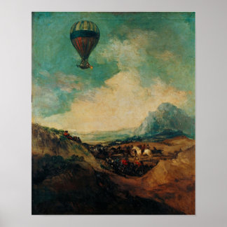 Goya - ballon of vlucht poster