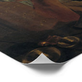 Goya - beurs in Madrid 1778 Poster (Hoek)