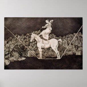Goya - Circus Queen Timely Absurdity 1823 Poster