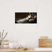 Goya - Clothed Maja 1800 Poster (Keuken)