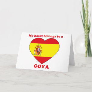 Goya Feestdagen Kaart