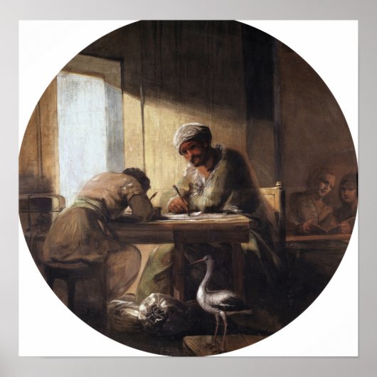 Goya - Handelsbemiddeling 1805 Poster (Voorkant)