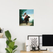 Goya - Jongen op Ram Poster (Thuiskantoor)