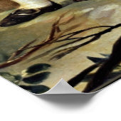 Goya - Kinderen die ballonnen opblazen Poster (Hoek)