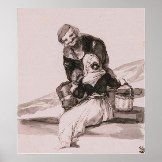 Goya - let op het advies poster (Voorkant)