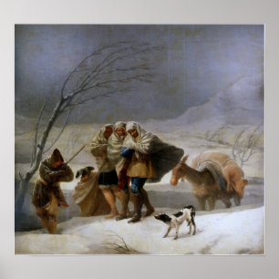 Goya - moeder of winter 1786 poster