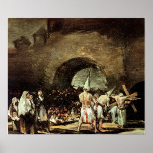 Goya - Processie van Flagellanten (Geselingen) 181 Poster
