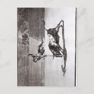 Goya The Speed and Daring of Juanito Api?ani in th Briefkaart