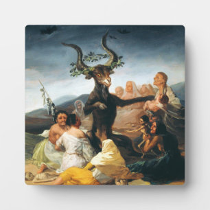 Goya Witches Sabbat Plaque Fotoplaat