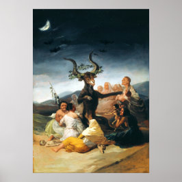 Goya Witches Sabbat Poster