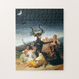 Goya Witches Sabbat Puzzle Legpuzzel