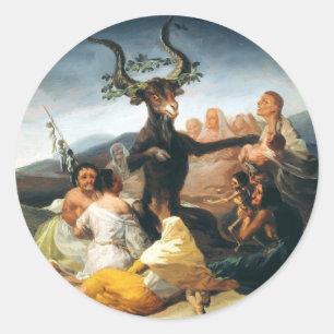 Goya Witches Sabbat Stickers